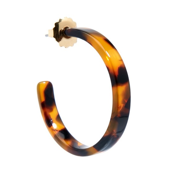 Small Fab Hoop Earring - Picture 2 of 3